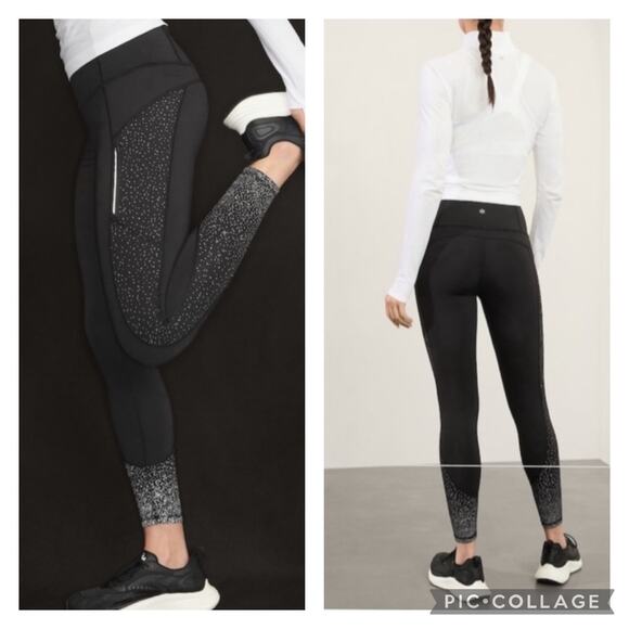 Athleta Rainer Tight Leggings High Waisted Reflective Plus Size 2X - Picture 1 of 6